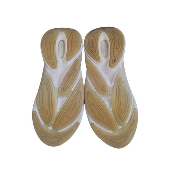 Adidas Ozelia White and Pink Lace Up GW1499 Women's Size 7 Preowned Condition - Picture 4 of 12